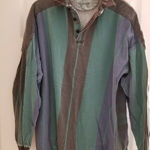 Vintage Long sleeve Rugby shirt made by Britches
